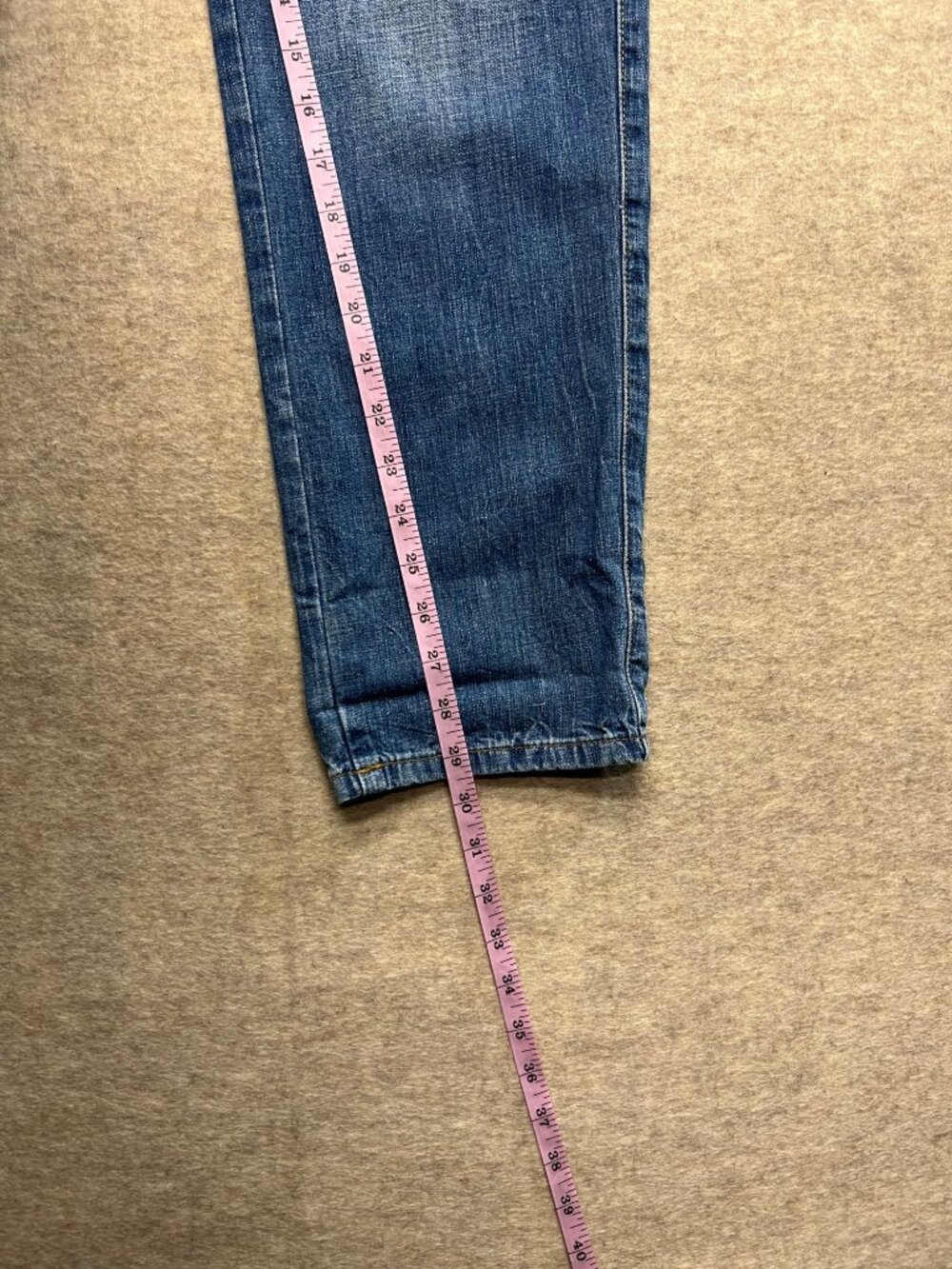 One Teaspoon Shabbies Drawstring Boyfriend Jean Joggers Pull On Ankle Relaxed M - Picture 10 of 11